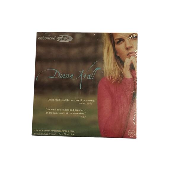 Diana Krall When I Look Into Your Eyes CD 1999 Rare Promo Enhanced CD Compendium - Picture 1 of 2